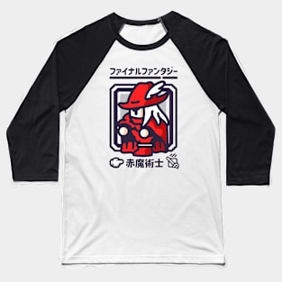 Light Warrior - Red Mage Baseball T-Shirt